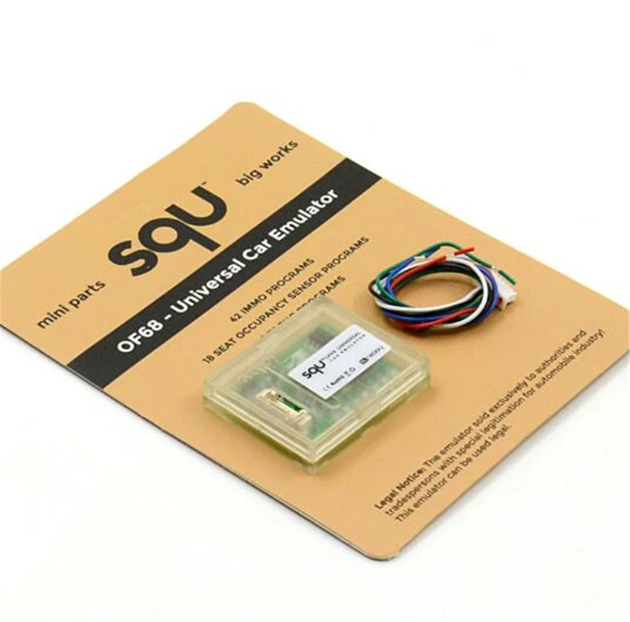 SQU OF68 автомобильный эмулятор с поддержкой IMMO/Seat accucre sensor/Tacho Programs|car emulator|seat sensorcar seat