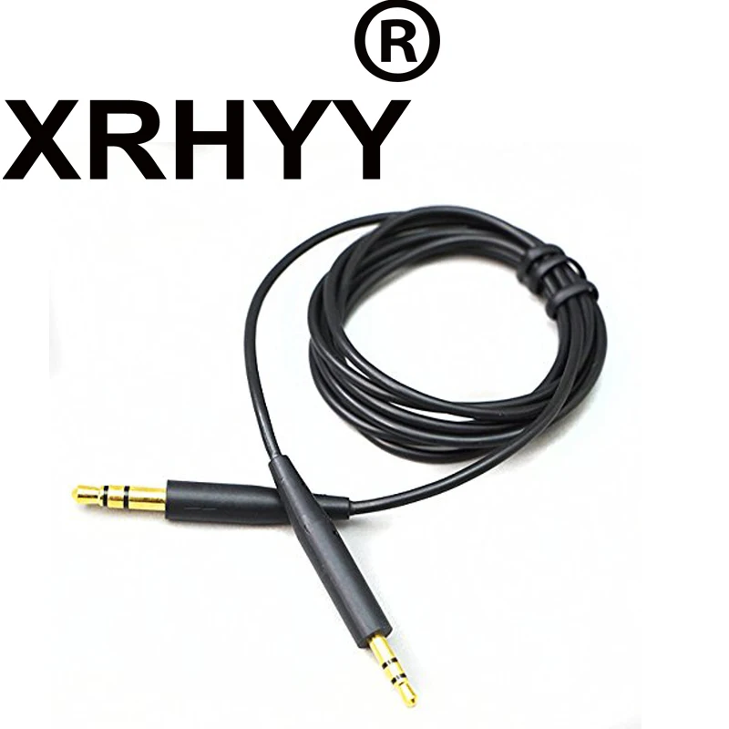Сменный аудиокабель XRHYY шнур для наушников Bose SoundTrue Soundlink QC25 QC35 OE2 (черный)|headphones