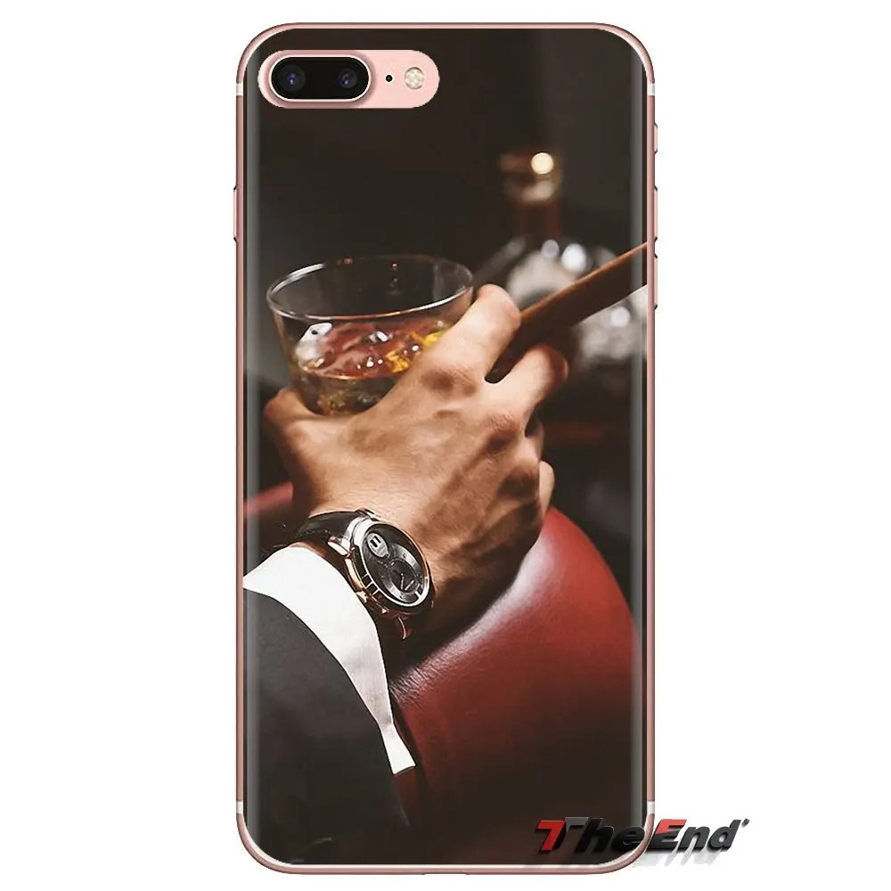 Прозрачный чехол из ТПУ для Xiaomi Redmi 4A S2 Note 3 3S 4 4X5 Plus 6 7 6A Pro Pocophone F1 Love Cigar Smoke обои с