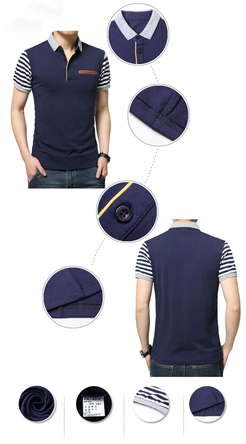ARCSINX Slim Fit Polo рубашка мужская плюс размер 5XL 4XL 3XL хлопок Поло мужская рубашка большого размера повседневная с коротким рукавом летние мужские Поло