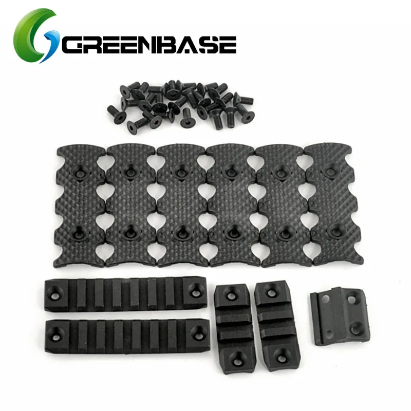 Black Greenbase Тактический Центурион руки CMR Rail крышка аксессуар пакет Handguard протектор рук Guard Quad Rail Pannel чехлы - Цвет: Black