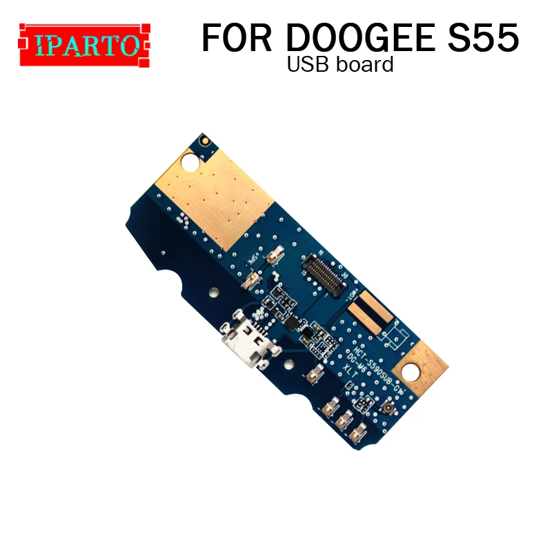Usb плата DOOGEE S55 100% оригинал новинка запасная для зарядки с usb разъемом аксессуары