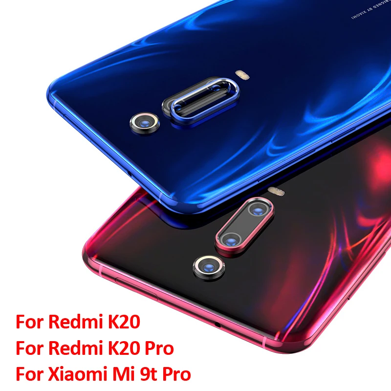 Для Redmi K20 Pro Защитная крышка для объектива камеры с кольцом Роскошная алюминиевая