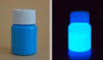 Флуоресцентная краска DIY, праздник карнавал темный пигмент свечение, ночной бег супер яркий светящийся Темный люминесцентный Пигмент - Цвет: blue