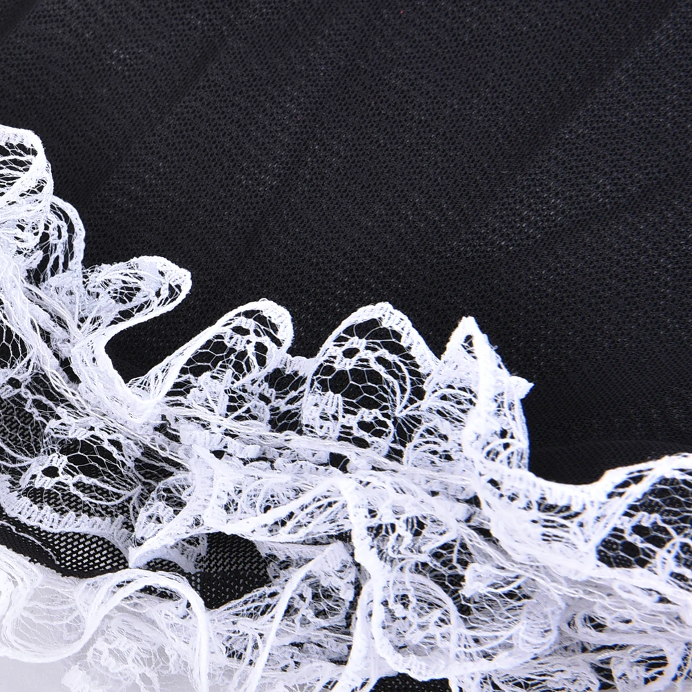 Кружевная форма горничной с бантом для косплея нижнее белье сексуальное