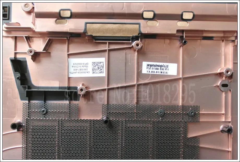 

New laptop Bottom Base Cover for Dell 15R 15VD-3521 2521 3537 Assembly 064XVX Case Black