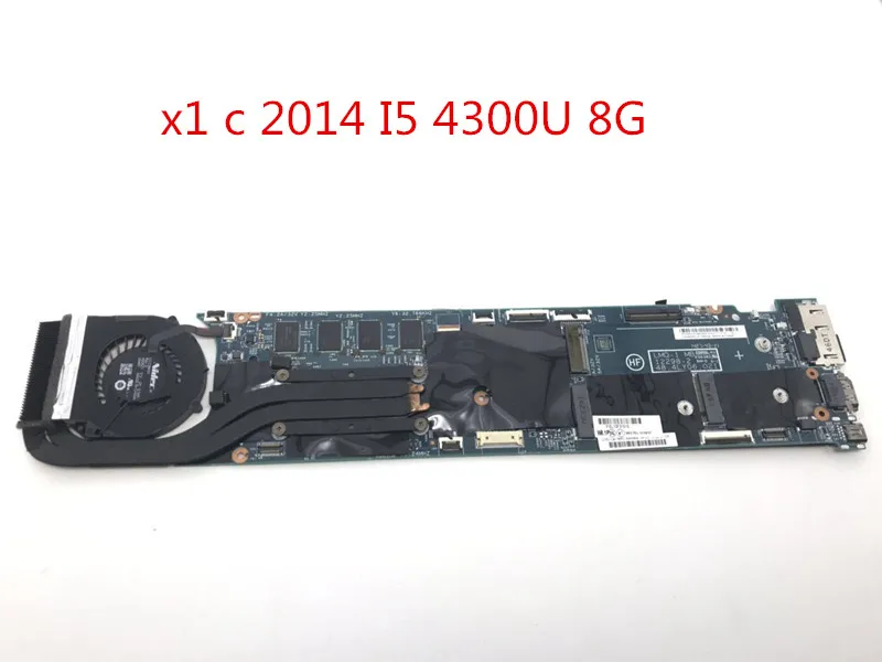 Новая материнская плата для ноутбука lenovo для Thinkpad X1 Carbon I5-4300U 8 Гб материнская плата 00HN767 12298-2 48.4ly06021 DDR3