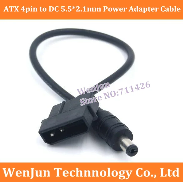 20 шт. Новый 4pin Molex к DC 5 5*2 1 мм адаптер питания кабель для ПК компьютера шасси |