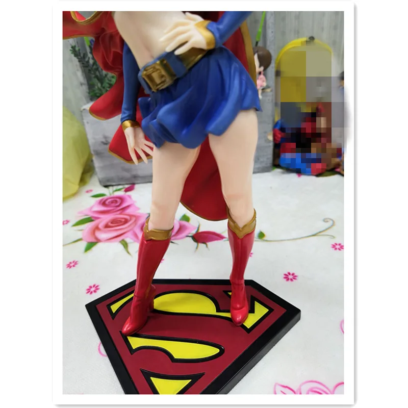 2018 Горячая Аниме Фигурка 21 см DC Comics Bishoujo статуя Супергерл возвращается