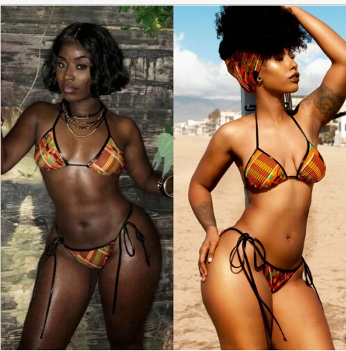 Сексуальный женский бандаж Холтер открытая спина треугольная подкладка пуш ап