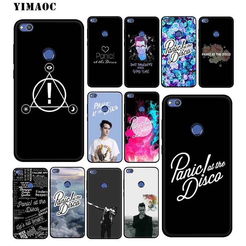 YIMAOC Panic At The Disco Band мягкий чехол для huawei mate 20 10 P30 P20 Pro P10 P9 P Smart Z 2019 &amp Nova 3 3i Lite |