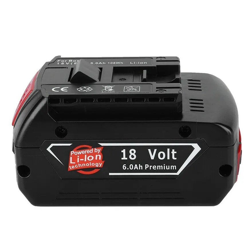 Новый 18 В 6000 мАч литиевая аккумуляторная батарея BAT609 для Bosch BAT610G BAT618 BAT620 BAT622 Eletric