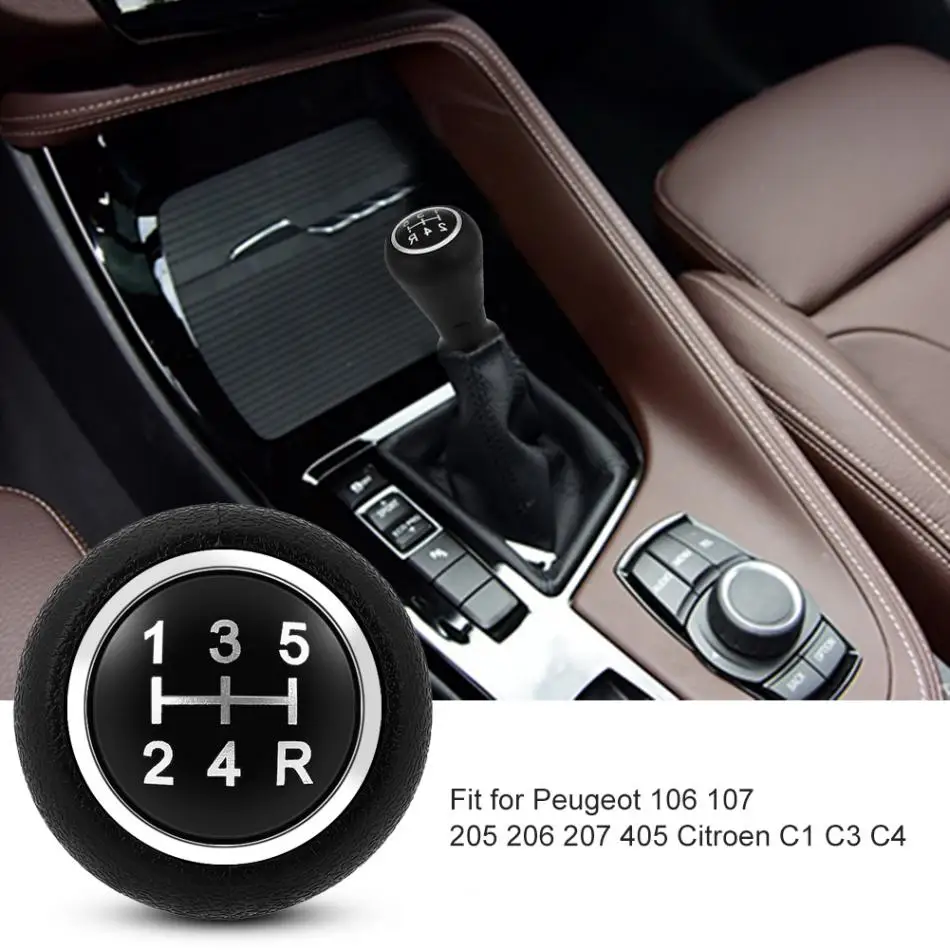 5 скоростей ручка переключения передач для Peugeot 106 107 205 206 207 405/Citroen C1 C3 C4