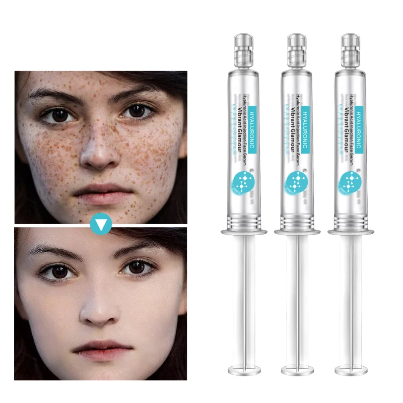 VIBRANT GLAMOUR Hyaluronic Acid Face Serum Moisturizing Whitening Anti-wrinkle Acne for Skin care TSLM1 | Красота и здоровье