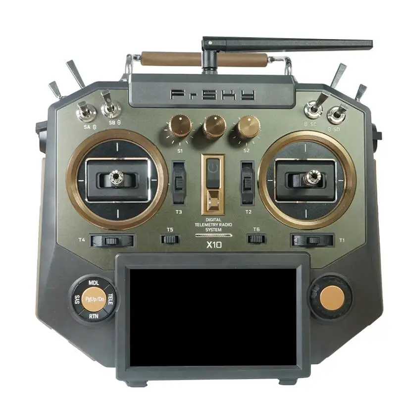 Цвет: желтый Новейший frsky Horus X10 передатчики встроенный iXJT+ модуль 2,4G 16CH пульт дистанционного управления - Цвет: Цвет: желтый