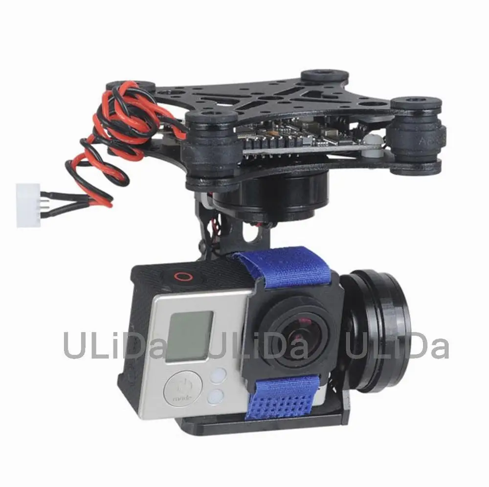 Новое 3 осевое Бесщеточное крепление для камеры и 32bit Storm32 контроллер Gopro 4 FPV|brushless