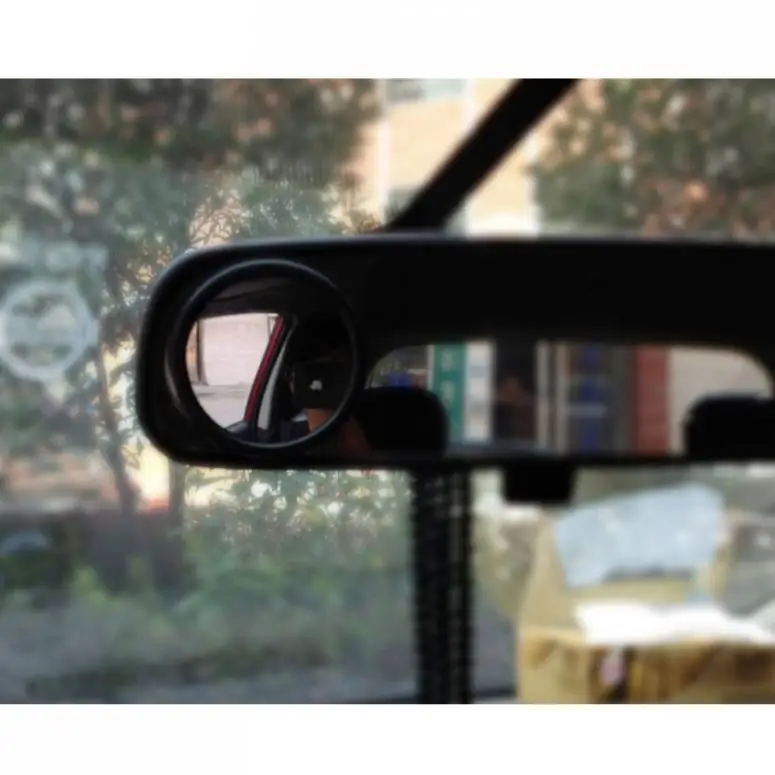 2pairs/lot Car Styling 360 Degree Wide Angle Round Convex Mirror Driving Mirrors Side Blind Spot Rear View | Автомобили и