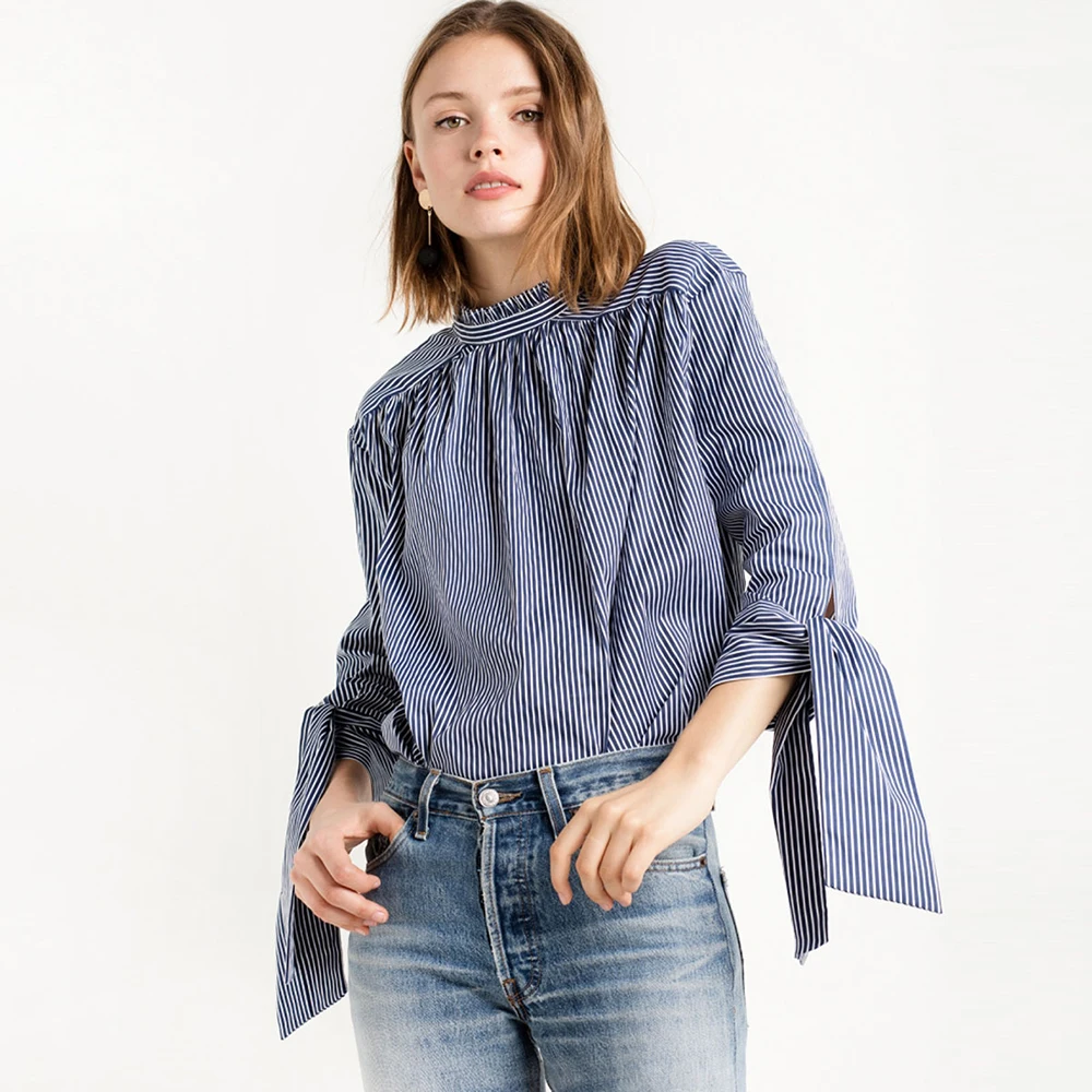 Женская блузка HDY Haoduoyi осенняя мягкая свободная|blouse autumn|women topsshirt shirt |