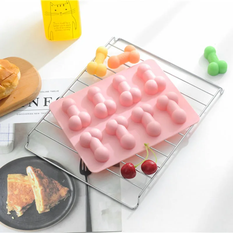 3D силиконовая форма для пениса одной вечеринки DIY Инструменты украшения тортов