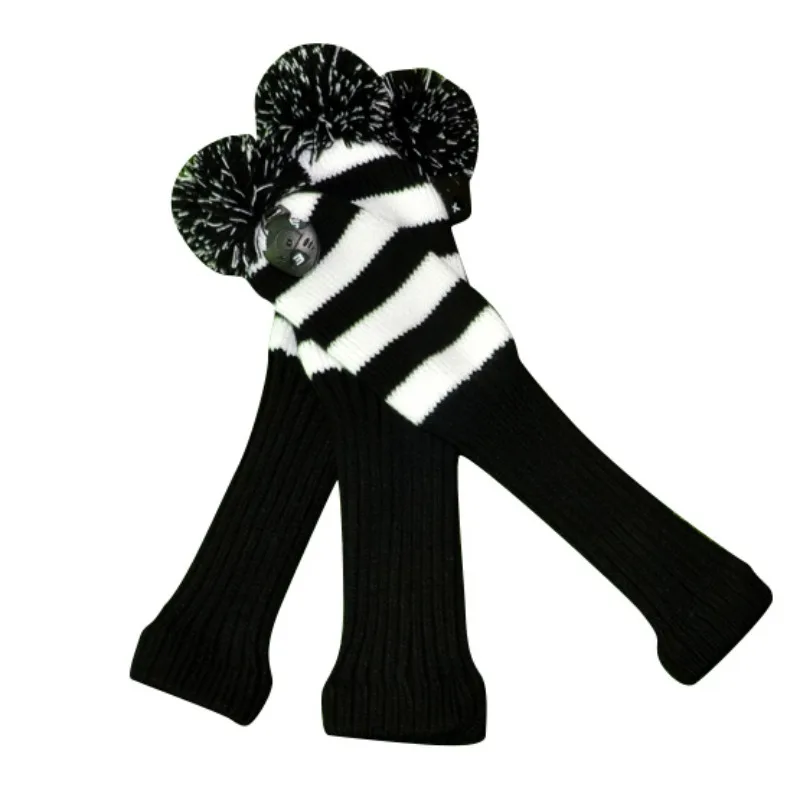 2017 Новый 1 комплект Шерстяной Вязаный Гольф клуб набор Фарватер чехол для клюшек