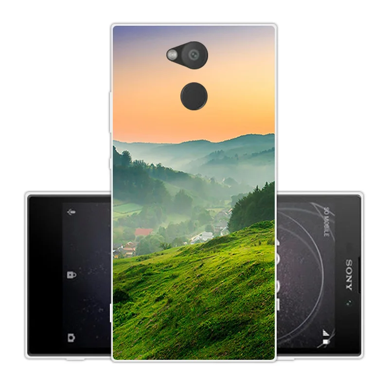 Для Sony Xperia XA2 Защитные чехлы для телефонов мягкий силиконовый Ультратонкий чехол
