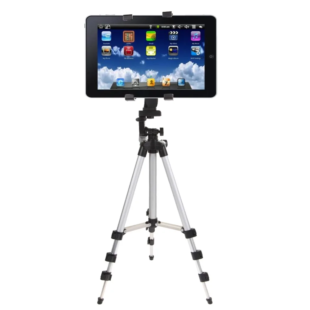 Фото штатив Камера Стенд + Holde для iPad 2 3 4 мини воздуха Pro iphone телефона android Штатив |