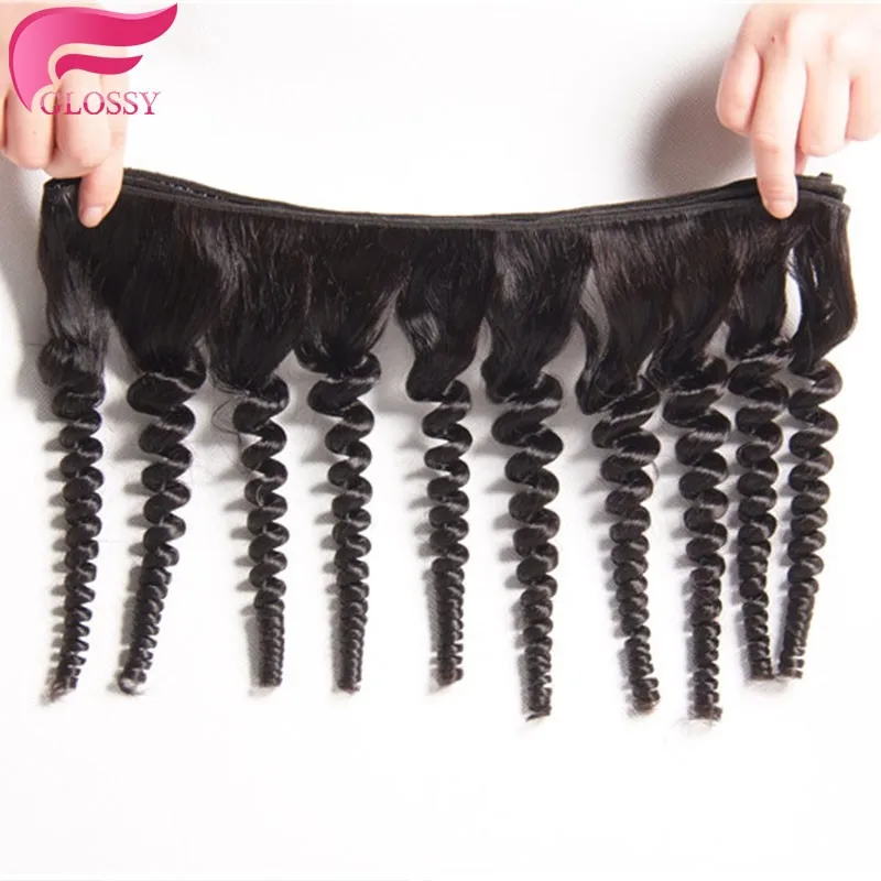 Virgin Brazilian Afro Kinky Curly Hair Weave Bundles 7A Spiral Curl Guangzhou Queen Products Cheap Human Bouncy |