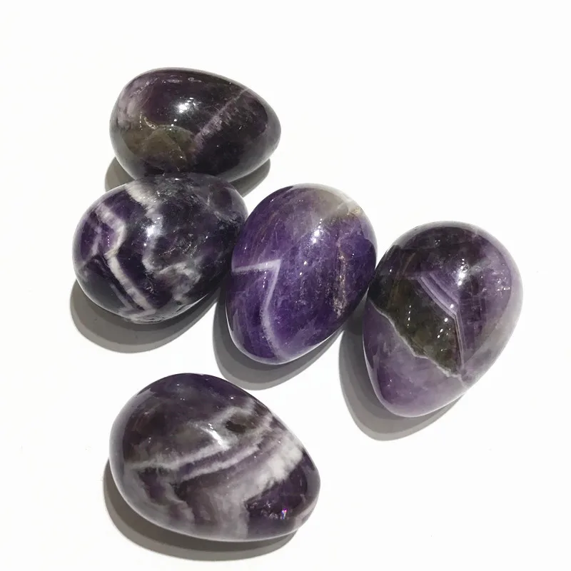 

Природный аметист, хрусталь Yoni, яйцо, драгоценный камень, лечебное яйцо
