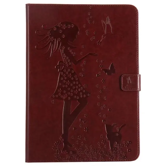 For iPad mini123 PU Leather Lovely girl protective cover Apple Mini 1 2 3 Smart Case Cover Painted Stand Flip Shell+pen | Компьютеры и