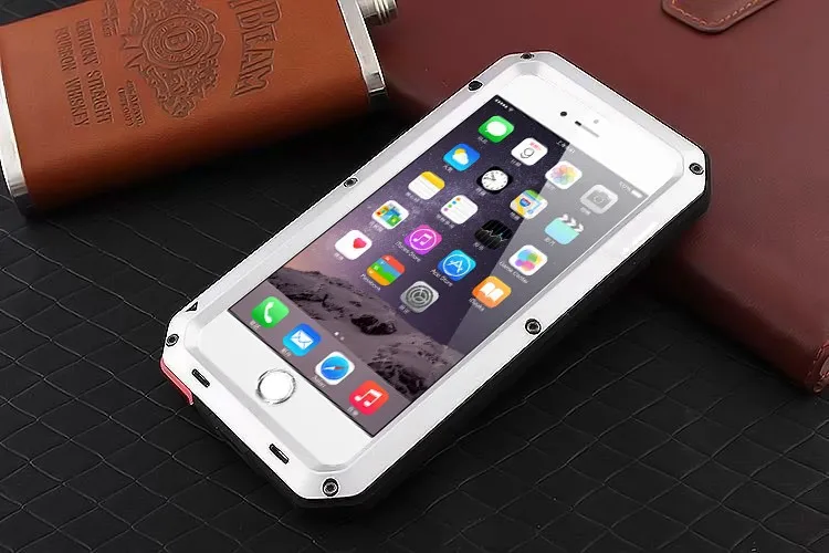 Сверхпрочный защитный чехол для iPhone X, XR, 6, 7, 8 plus, 4, 5c, чехол Doom, металлический противоударный чехол для samsung Galaxy S6, S7 Edge