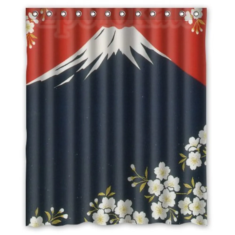 Красивые Mt. Fuji Япония туристические аттракционы ориентир пейзаж душ занавеска