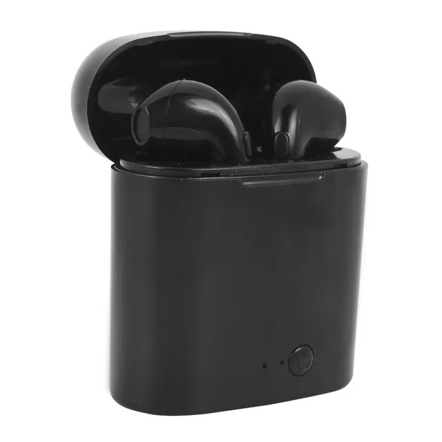 Black I7S TWS беспроводные наушники Aerodes Cascos Inalambrico bluetooth-гарнитура беспроводные наушники для телефона - Цвет: Black
