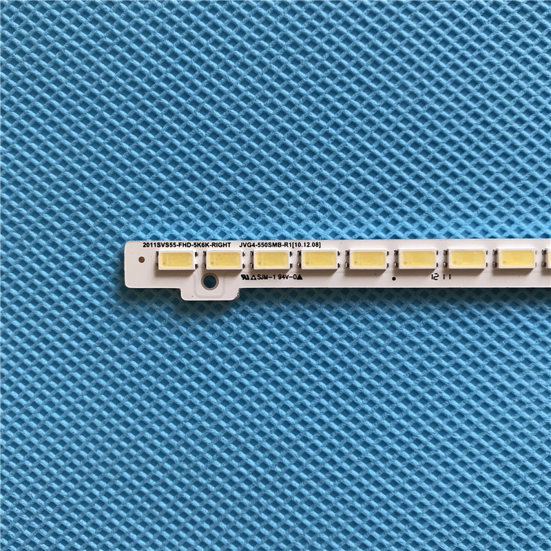 100 LED Backlight strip 680mm For Samsung 55'' TV UA55D6600 BN64-01664A LTJ550HW01-V UA55D6000 UA55D6400 2011SVS55 LTJ550HW03-H