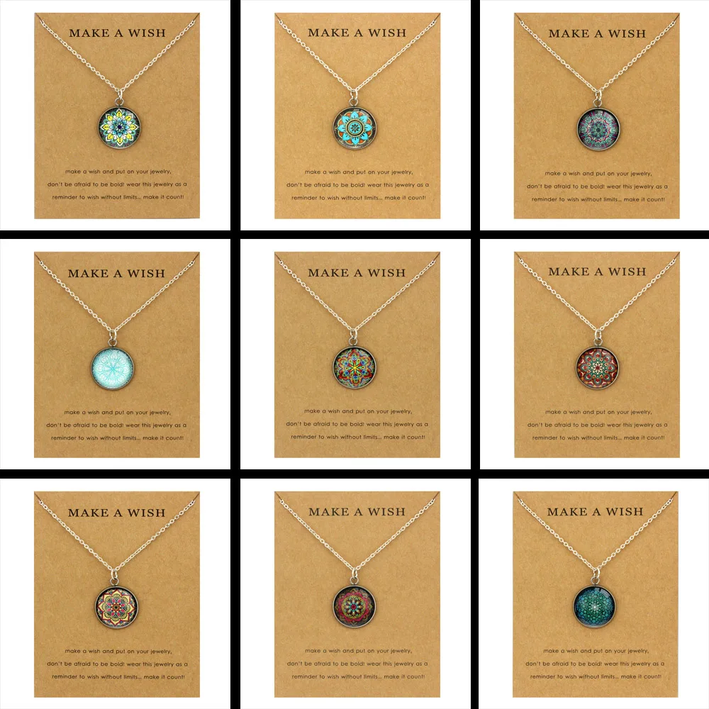 Йога OM медитация йоги Лотос Ом Асана семь Соединенных питание от растений Чокеры