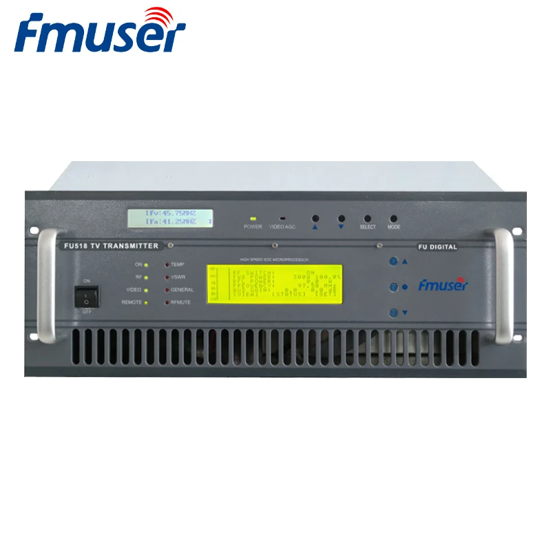 FMUSER CZH518A 50 Вт UHF/VHF все твердотельные искусственные аналоговые передатчики 4U