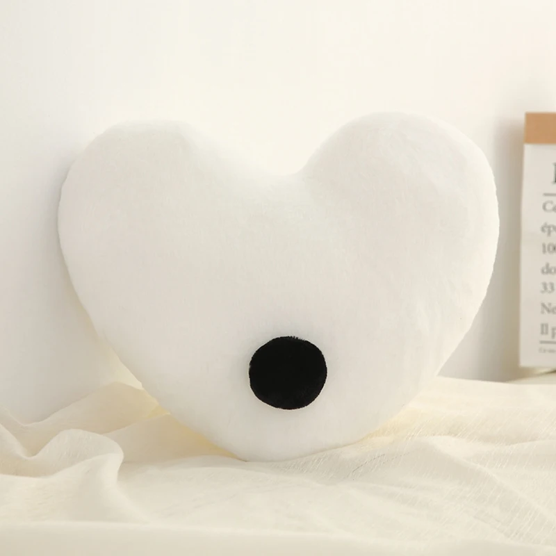 Декор для детской комнаты подушки для новорожденных Kawaii игрушка для детей задняя подушка для детской кроватки настенные украшения детские товары подарок для девочки реквизит для фотосессии - Цвет: Heart White