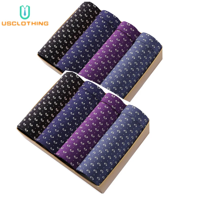 Нижнее белье мужское 8 шт./лот|Мужские трусы боксеры| |