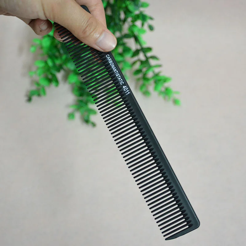 Парикмахерская углеродная Антистатическая расческа парикмахерская стрижка