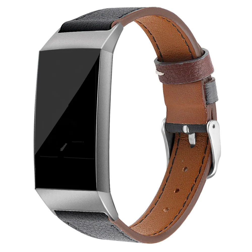 COMLYO, кожаный ремешок для наручных часов, ремешок для Fitbit Charge 3, сменный Браслет, Смарт-часы, ремешок для Fitbit Charge3, браслет