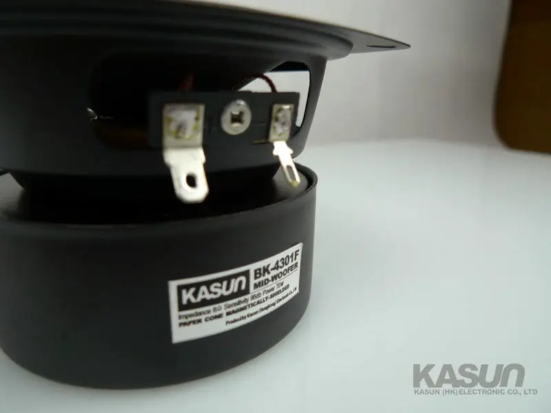 1 шт. Kasun BK 4301F 4 ''магнетизм экранированный Среднечастотный динамик PP конус mid