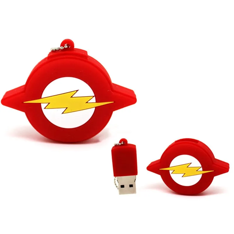 USB флеш накопитель с логотипом/значком супергероя 4 ГБ 8 16 32 карта памяти