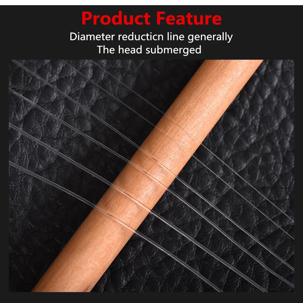 Рыболовная леска для ловли нахлыстом 9 футов коническая передний провод