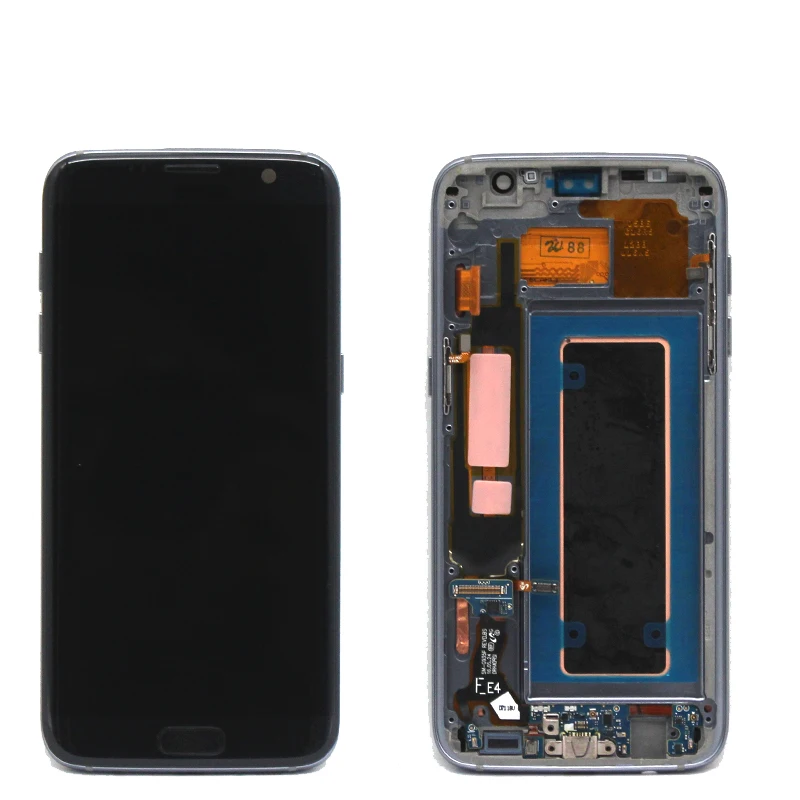 For SAMSUNG GALAXY S7 EDGE G935 G935F LCD Display Touch Screen Digitizer 5.5&quot Samsung Edge Pantalla Replacement | Мобильные