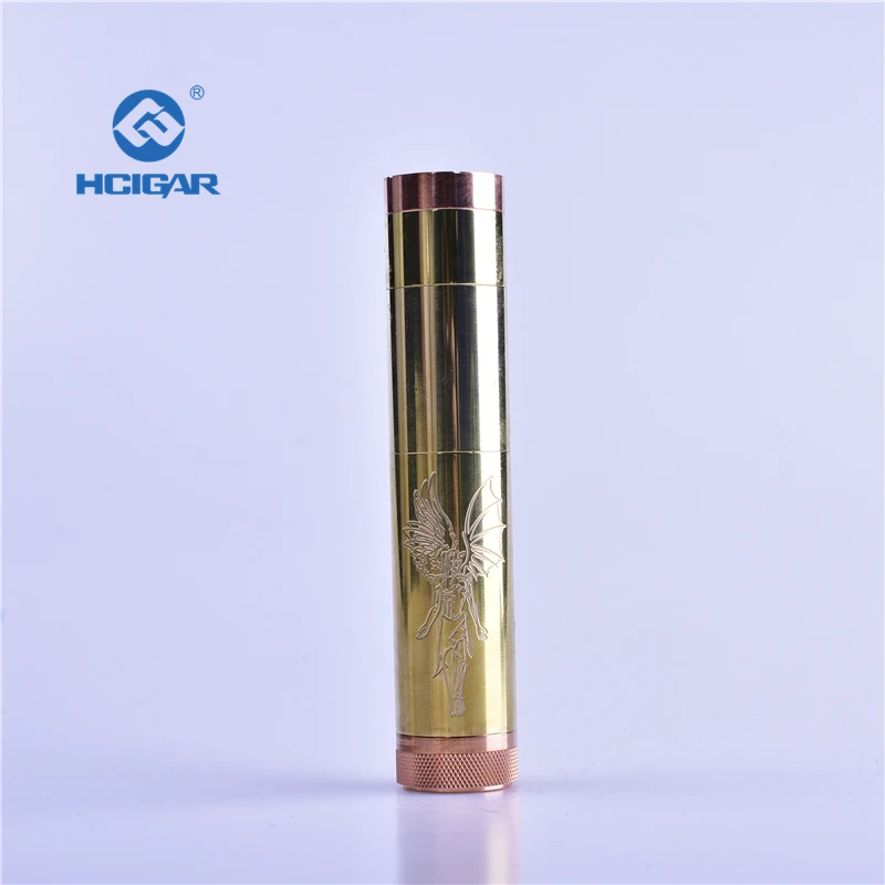 Оригинальный HCIGAR Angelus Lapsus механический мод черного золота цвета 510 Регулируемая