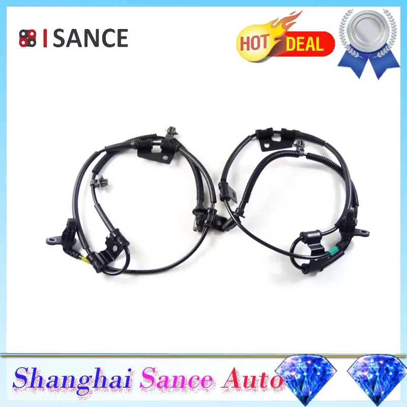 ISANCE 2pcs ABS Wheel Speed Sensor Front Left Right 95670-2E300 For Hyundai Tucson Kia Sportage 2.0L 2.7L 2005 2006 2007-2009 | Автомобили