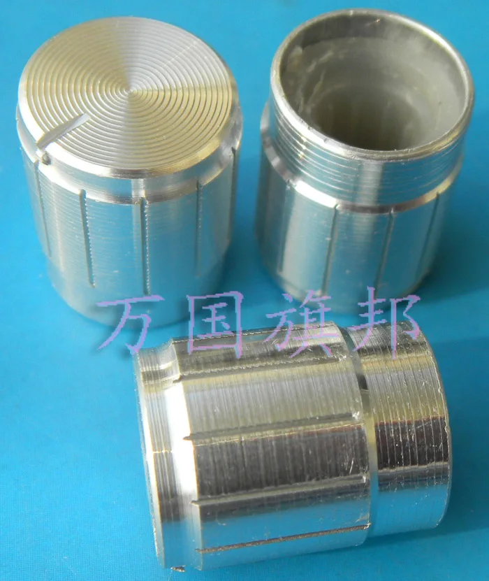 

The Free Delivery. potentiometer knob silver lace aluminum knob high 17MM diameter 13MM 13*17MM