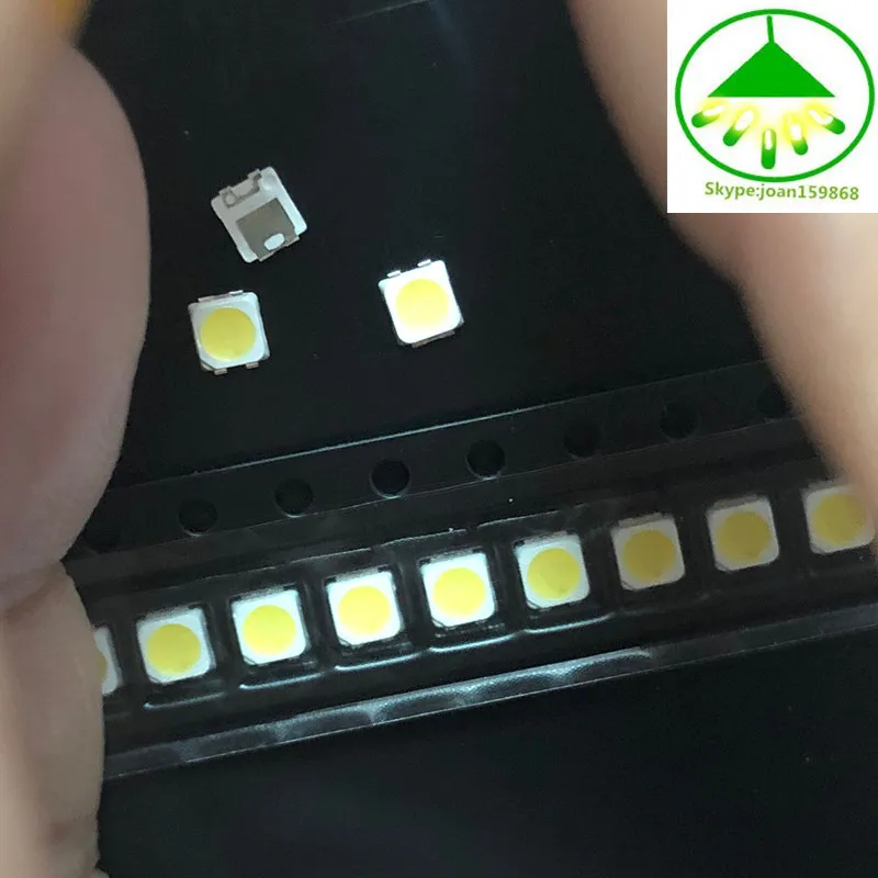 300 шт./лот светодиодные бусины для подсветки ЖК-телевизоров SAMSUNG 1 Вт 3 в 3228 2828 |