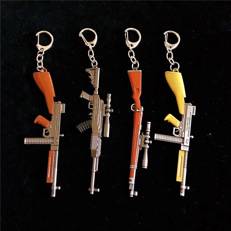 12 см PUBG 7 62 мм оружие винтовка AKM модель АК 47 игрушки pistola llaveros chaviro вешалка для