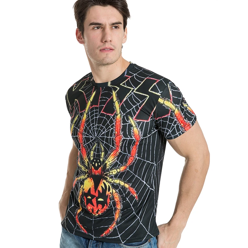 Bianyilong брендовая одежда новая мода Для мужчин/Для женщин 3D Футболка Slim Fit Летние