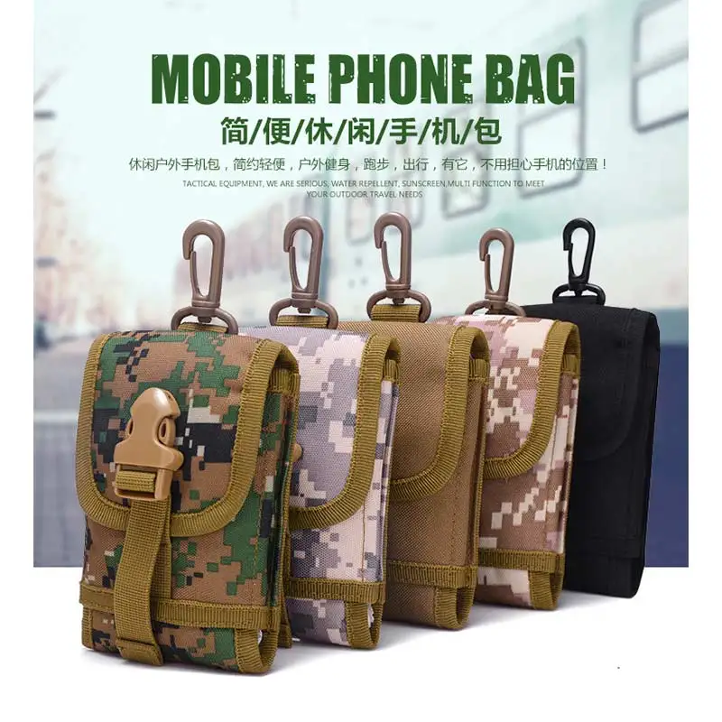 

Jinqiaoer, compact, lightweight, waterproof, wearable, outdoor, small bag, phone pack.